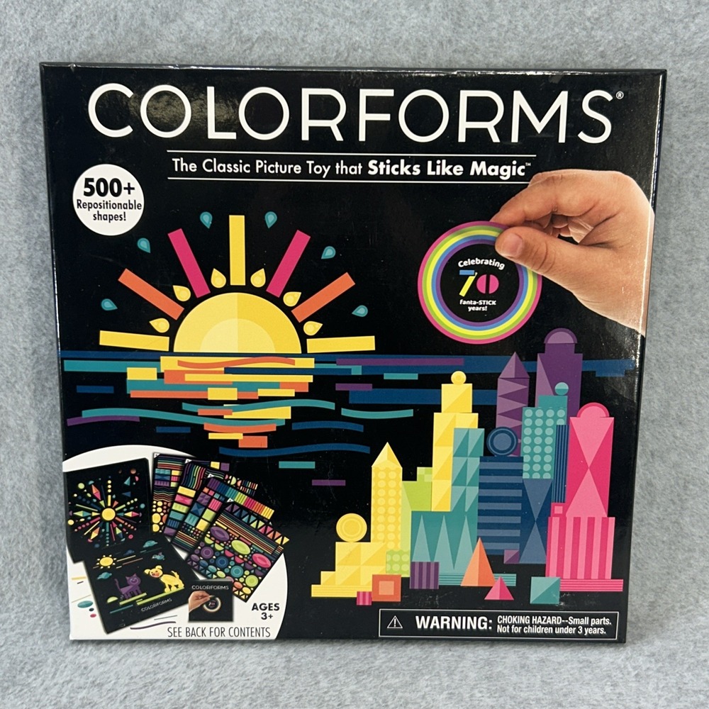 Colorforms Stickers for Kids, 70th Anniversary Box Set - Stickers for Adults,...